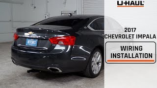 2017 Chevrolet Impala Wiring Harness Installation