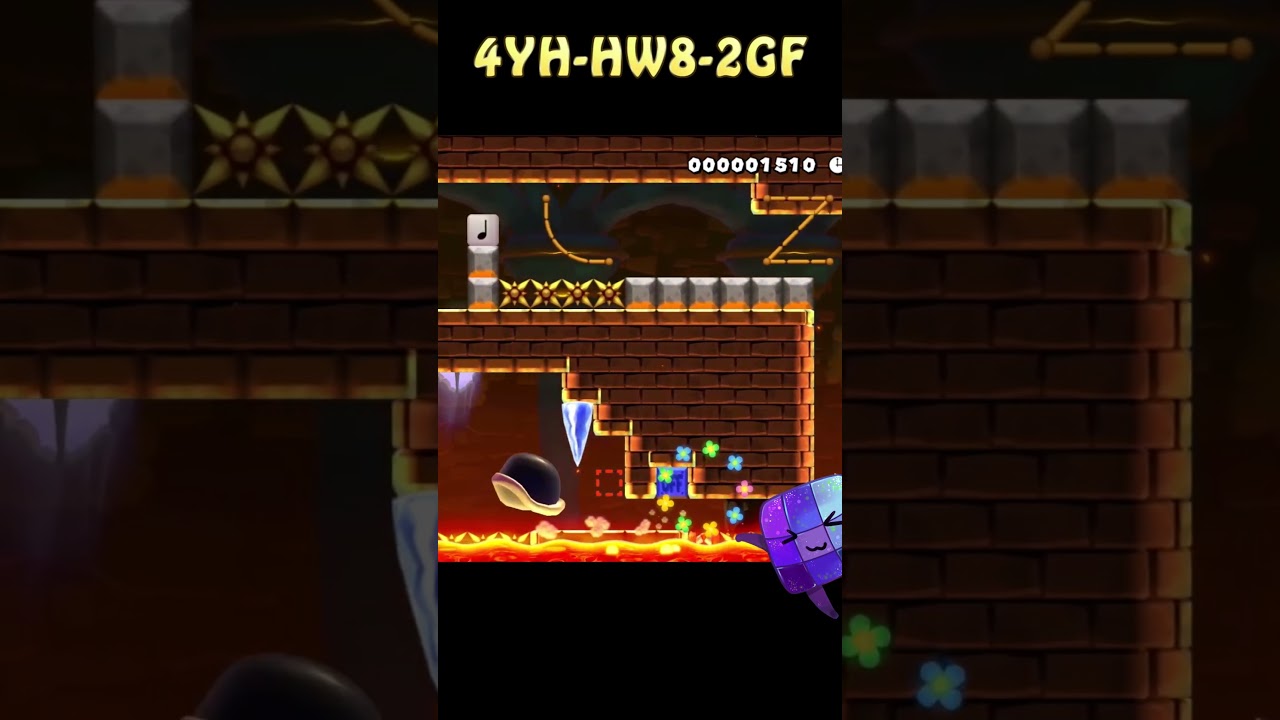 Super Mario Maker 2 🎮 荘厳の城 40s SPEED RUN 