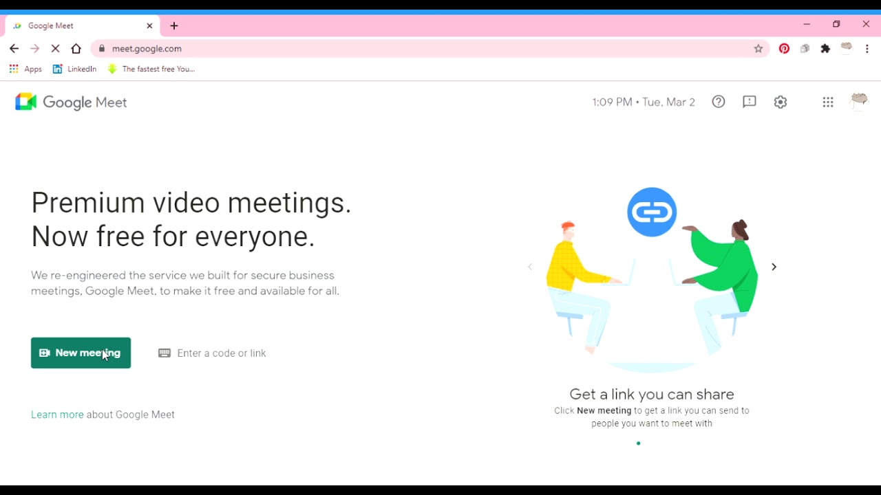 Cara Buat Link Google Meet Youtube