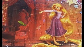 Puzzle Rapunzel disney princess toys for kids children jigsaw raiponce princesa screenshot 3