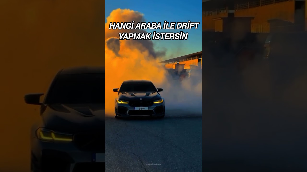 Hangi araba ile drift yapmak istersin