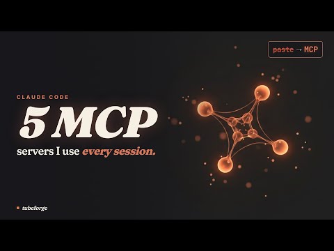 The 5 MCP servers I use in every Claude Code session