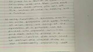 #video 74 #  C programming((*reasons for using functions*)