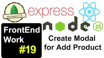 Create Modal for Add Product in React JS Project also add a Selected Dropdown #mernproject
