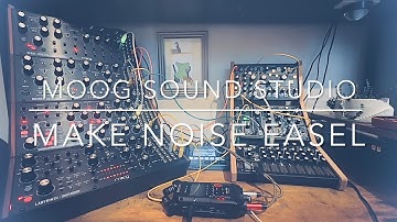 Ambient jam on Moog Sound Studio, Labyrinth and Make Noise Easel