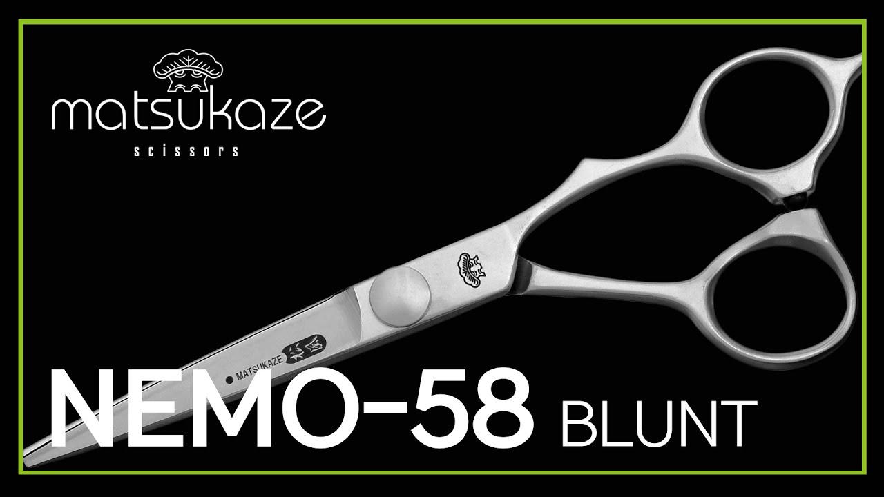Matsukaze] 'NEMO-58' blunt scissors user guide - YouTube