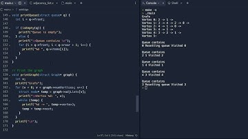 Aula 33.2 .2 - Grafo: Busca em Largura (BFS) em C (Implementação)