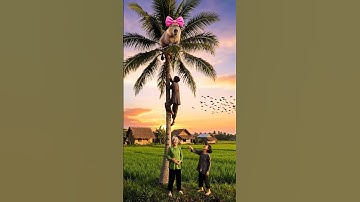 Capybara đội nơ leo cây dừa: Ông Tư cứu trợ, Bà ngoại cười muốn xỉu