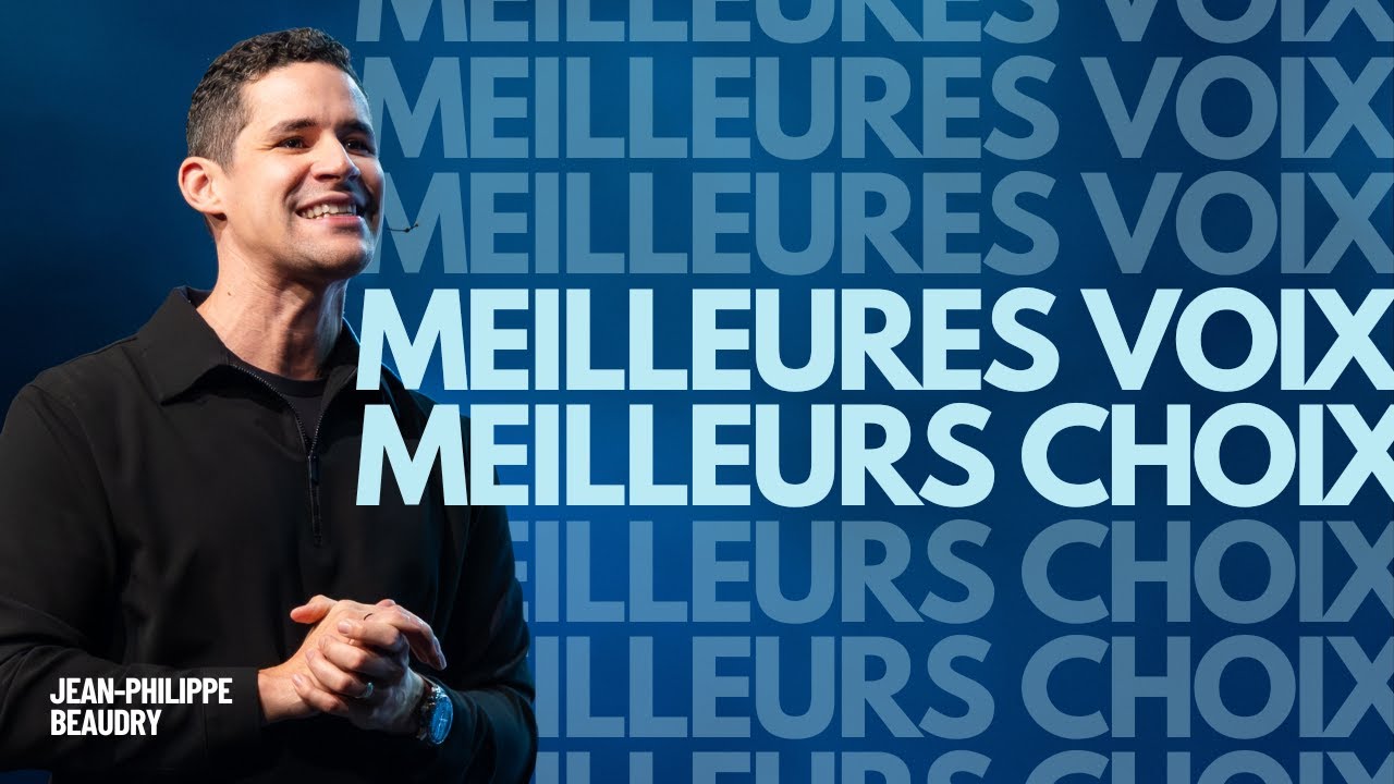 Meilleures voix, meilleurs choix | Célébration du dimanche 4 janvier avec Jean-Philippe Beaudry