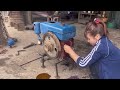 The Girl Turns a Broken Diesel Engine into Perfect Working Condition for Farmers