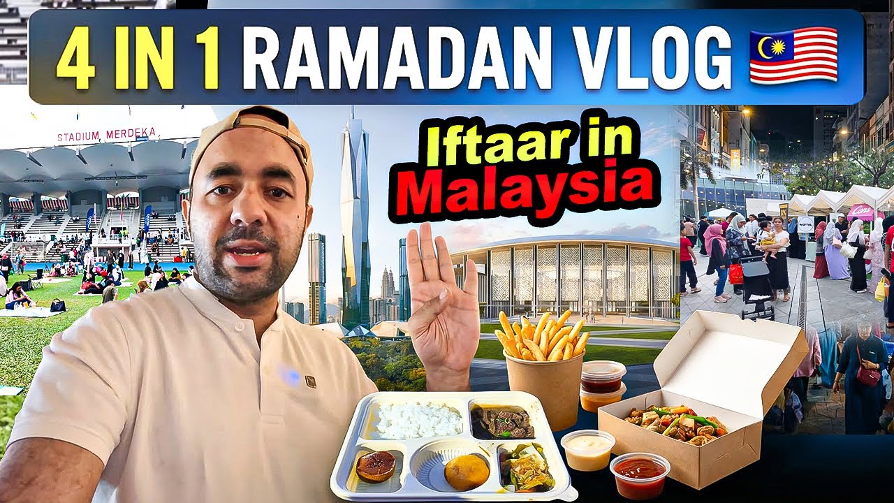 Inside Malaysia's Newest Mosque! Iftar at Masjid Sultan Abdullah ...