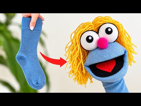 How to Make a Cute Sock Puppet | Easy DIY Puppet Tutorial #2026 #diy