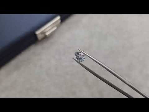 Untreated white sapphire in pear cut 1.03 ct, Madagascar Video  № 2