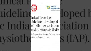IAP presents Clinical Practice Guidelines to strengthen rehabilitation  with evidence-based care