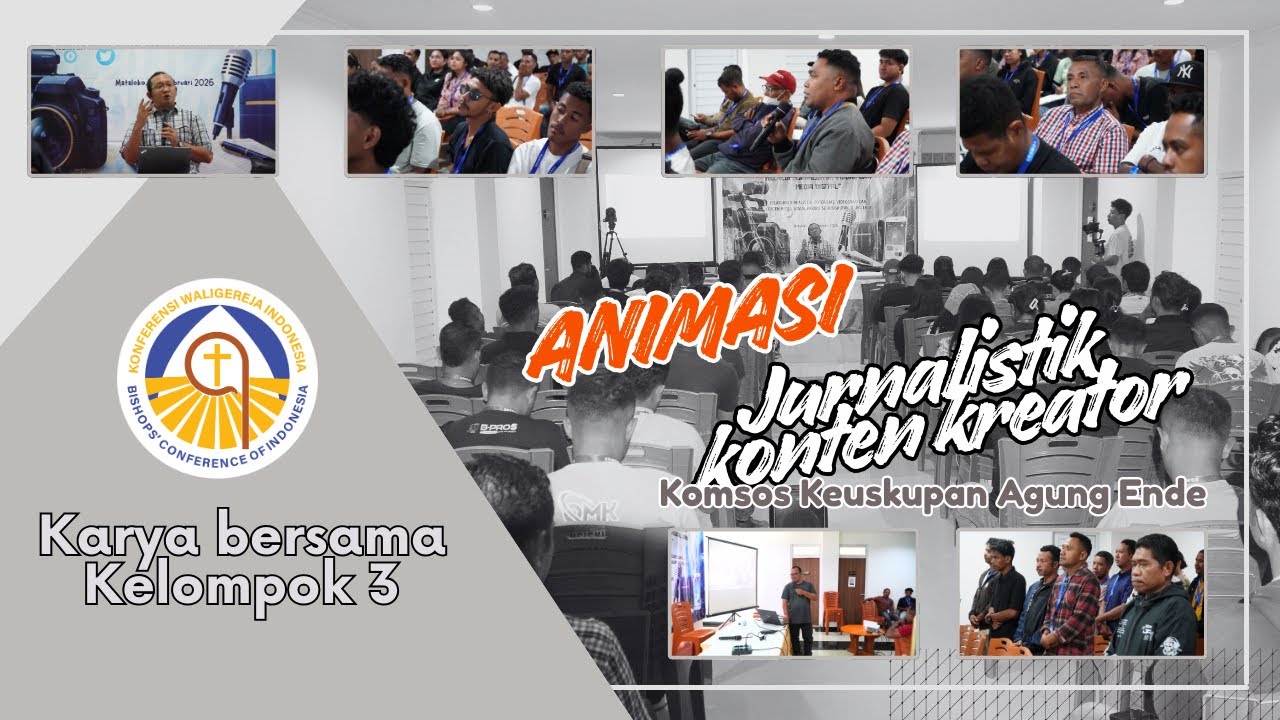 Karya Bersama Pelatihan Jurnalisme dan Tata Kelola Media Komsos KAE Klp 3