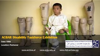 ACBAR Disability Taskforce Exhibition / MADERA Training Sector.
