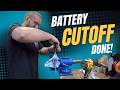 Image of Thread tapping the battery cutoff handle and some other stuff...