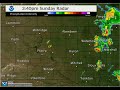 Radar Reflectivity of Severe Weather on August 22nd, 2021