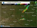 Radar Reflectivity of Severe Weather on August 22nd, 2021