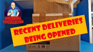 Recent Deliveries Being Opened.