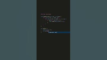 "Sorting array with Bubble sort algorithm in #cplusplus #codingshorts"