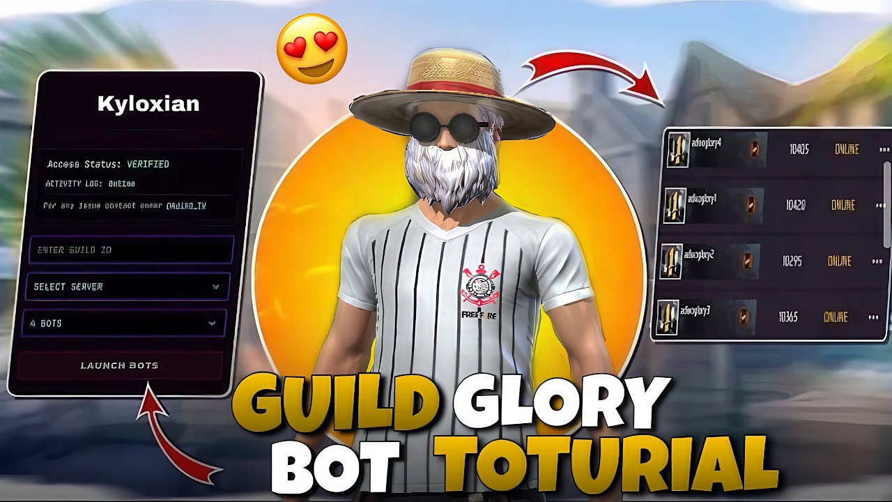 Free Fire Guild Glory Bot Website 🤯 Free Fire Guild Glory Bot ! / Guild ...