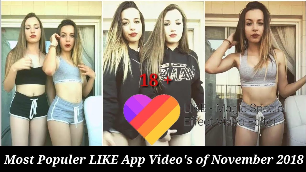 Top Most Funny LIKE App Video's November 2018