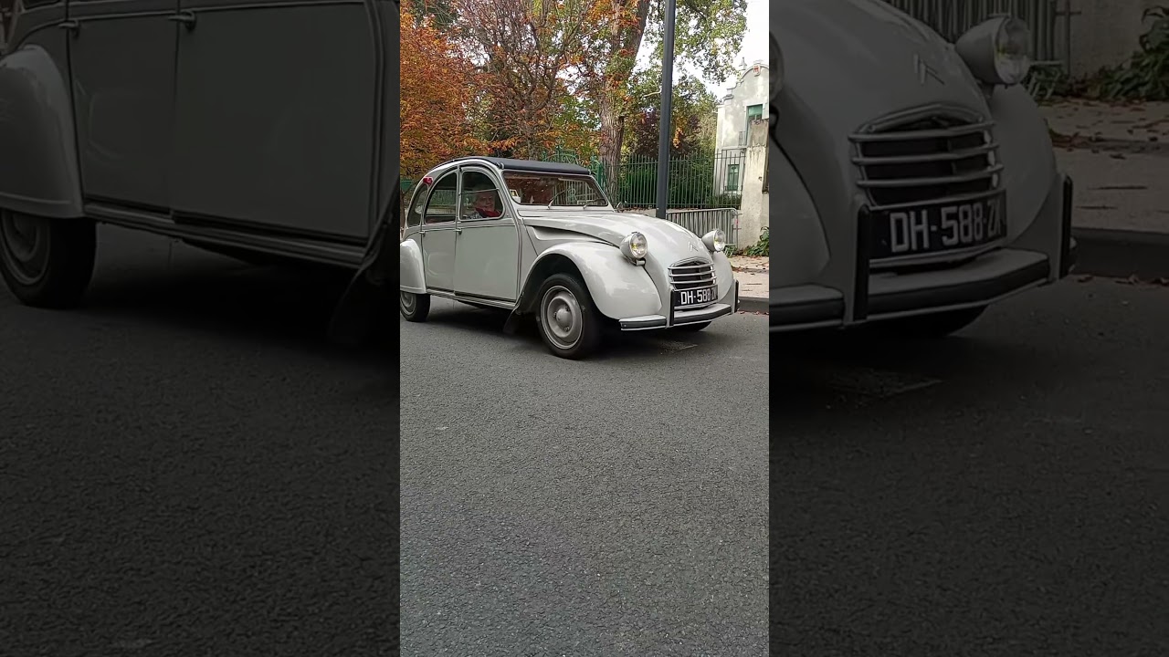 Citroën 2CV A79 engine sound 