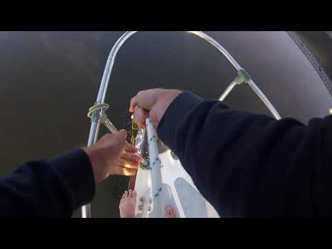 First Night At Anchor Erie Canal