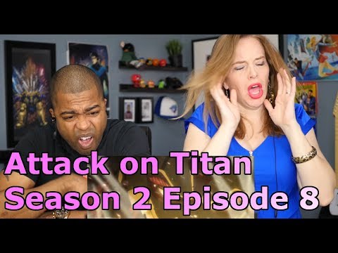 UNCUT Attack on Titan Season 2 Episode 8 "The Hunters" (Reaction🔥)