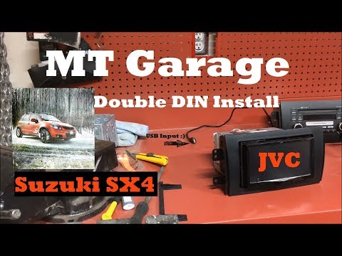 Suzuki SX4 Double DIN Head Unit Install