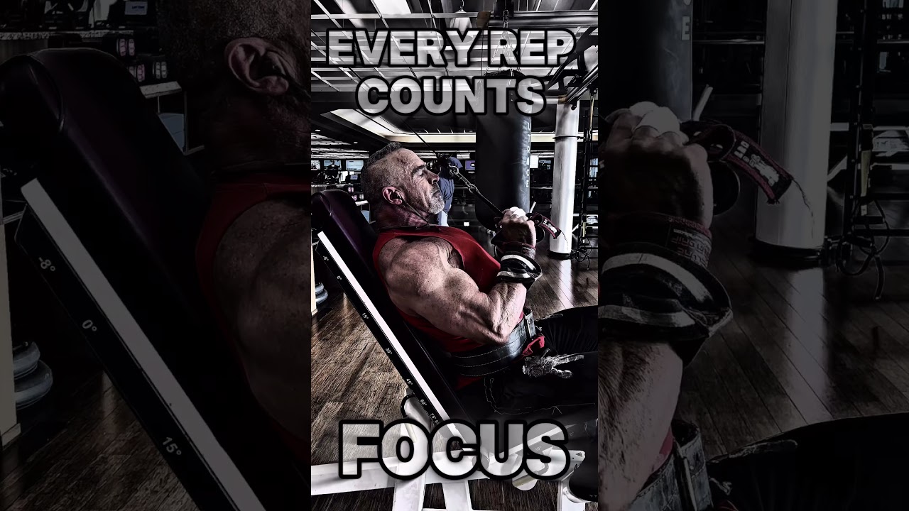 EVERY REP COUNTS FOCUS #MOTIVATION #WORKOUT #workouttips #muscle