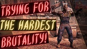 Trying to Get the HARDEST Brutality in MKX! - Mortal Kombat X "Jax" Gameplay