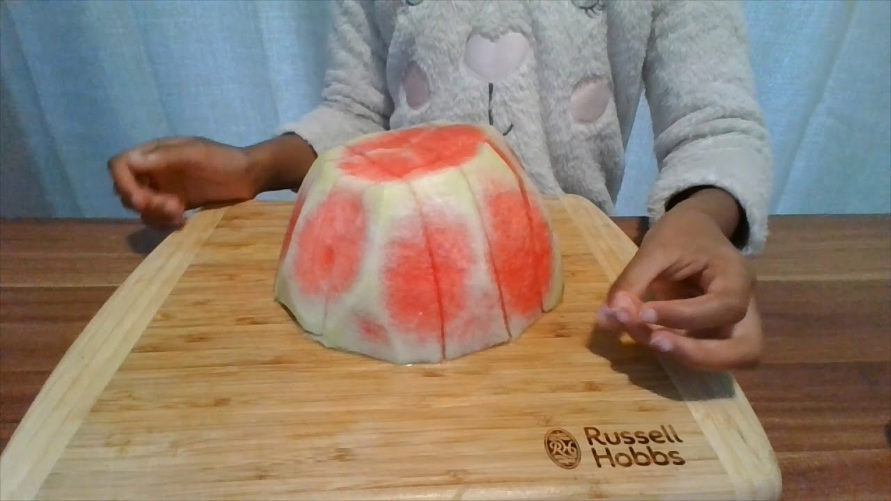 How to make a water melon ice lolly!!! - YouTube