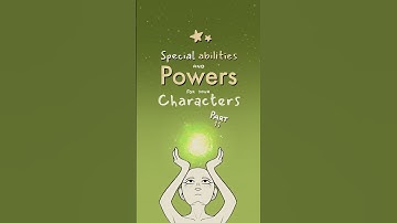 special ability and power ideas for your characters, part 11 🍏#writing #oc #art #originalcharacter