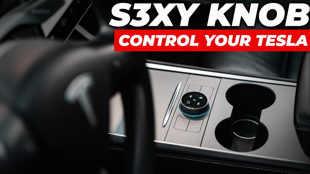 A NEW Way to Control Your Tesla | S3XY Knob by Enhance - YouTube