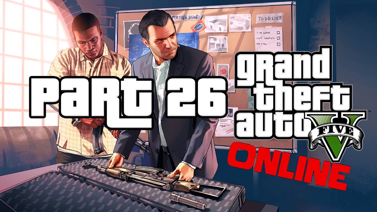 Grand Theft Auto Online Gameplay Walkthrough Part 26 w/ Friends - Best Idea Ever