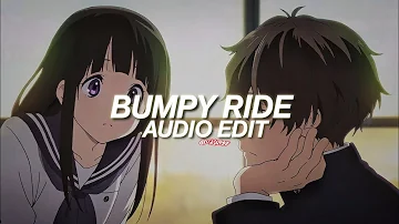 bumpy ride - mohombi [edit audio]