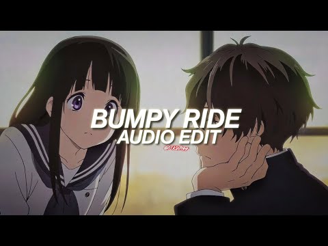 bumpy ride - mohombi [edit audio]