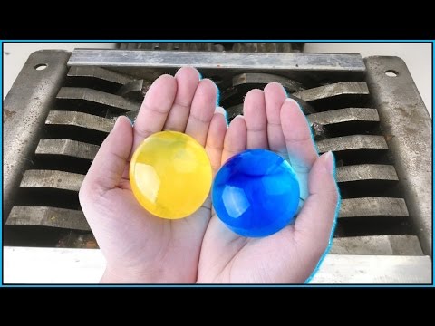 SHREDDING GIANT ORBEEZ IS SATISFYING | oddly satisfying videos to watch | shredding stuff