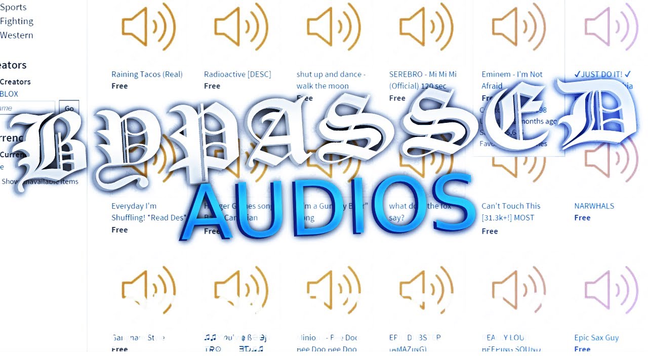 ✅ [WORKING] 🔥 NEW RARE ROBLOX BYPASSED ID’S 2022 AUDIOS, CODES [LOUD🔊] [UNLEAKED] BYPASSED AUDIOS