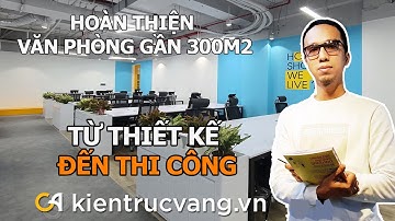 Thiết kế - thi công văn phòng siêu nhanh - tại sao không ?