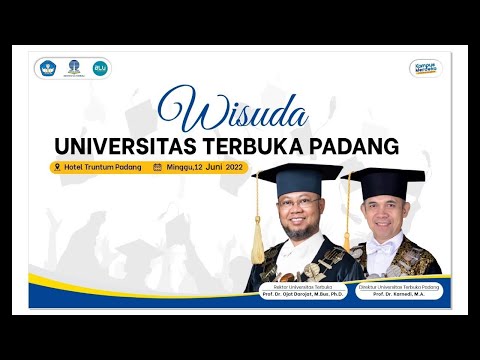 Wisuda Universitas Terbuka Padang 12 Juni 2022