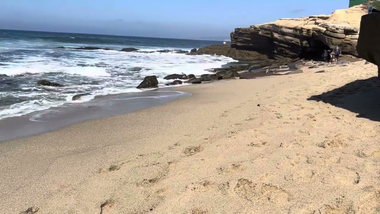 Waves at Shell Beach - La Jolla, CA
