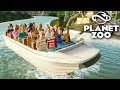 PLANET ZOO - COLOQUEI UM BARCO no ZOOLÓGICO!!!