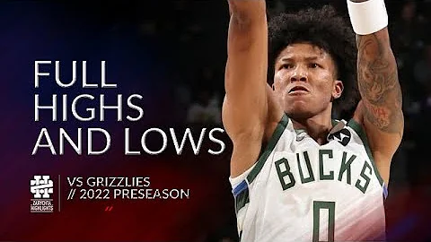 Marjon Beauchamp Full Highs and Lows vs Grizzlies ...