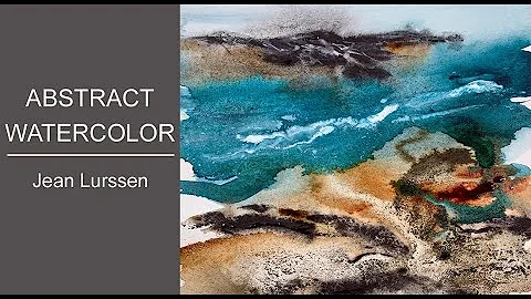 How to create an abstract watercolor.