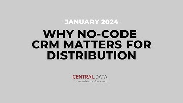 Creatio No Code CRM for Distribution