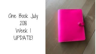 One Book July 2018: Week 1 Update!