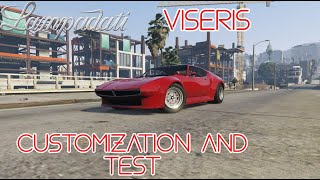 Gta Online - Lampadati Viseris Customization And Test Tracks